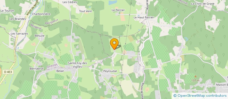 localisation de l'entreprise MONSIEUR BENJAMIN REINHART à BERGERAC
