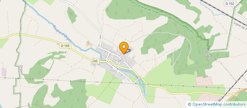 localisation de l'entreprise MONSIEUR BENJAMIN REMY à ORGES