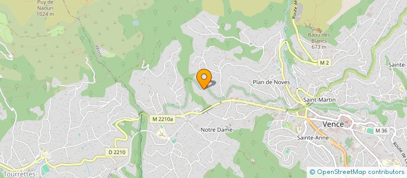 localisation de l'entreprise MONSIEUR BENJAMIN RENAULD  VENCE