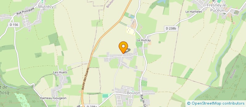 localisation de l'entreprise MONSIEUR BENJAMIN RENOUF  BOULON