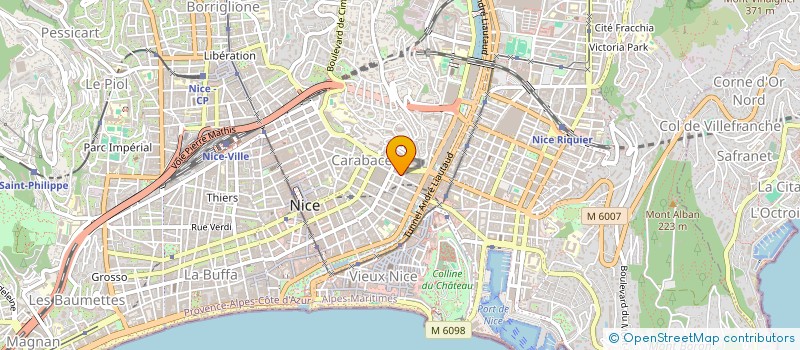 localisation de l'entreprise MONSIEUR BENJAMIN REPESSE à NICE