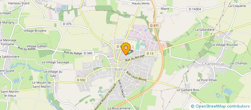 localisation de l'entreprise MONSIEUR BENJAMIN RESPAULT  BREHAL