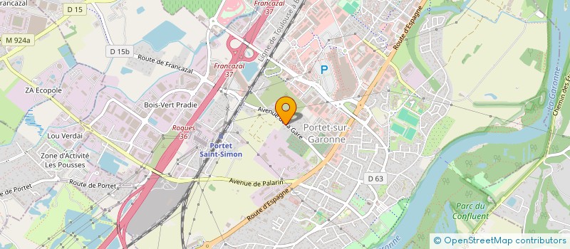 localisation de l'entreprise MONSIEUR BENJAMIN RHOR  ROQUES