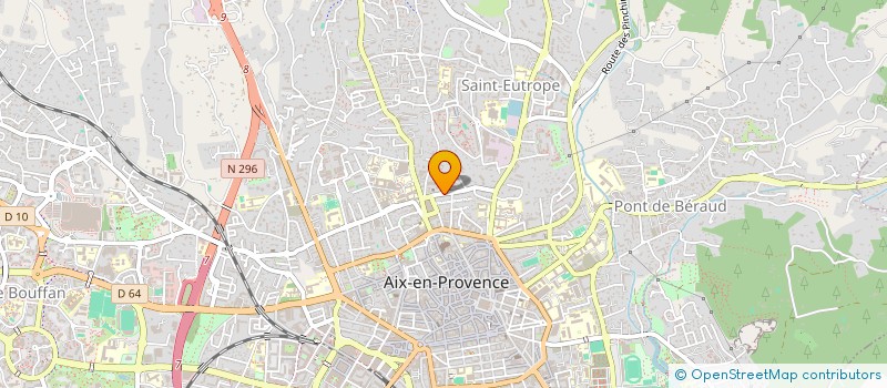 localisation de l'entreprise MONSIEUR BENJAMIN RIBEIRO  AIX-EN-PROVENCE