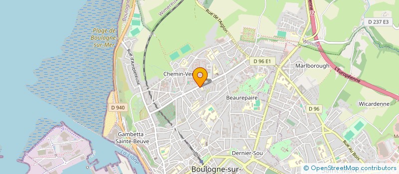 localisation de l'entreprise MONSIEUR BENJAMIN RICHARD à BOULOGNE-SUR-MER