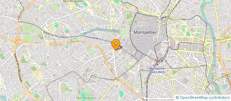 localisation de l'entreprise MONSIEUR BENJAMIN RICHARD  MONTPELLIER