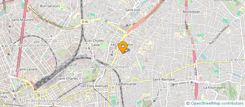 localisation de l'entreprise MONSIEUR BENJAMIN RICHIER à MARSEILLE