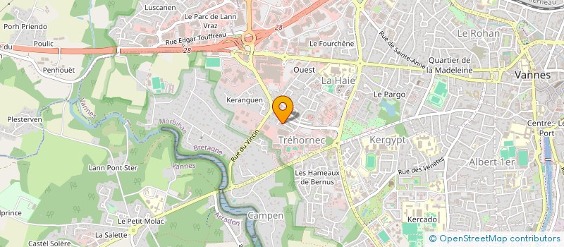 localisation de l'entreprise MONSIEUR BENJAMIN RIEUSE à VANNES