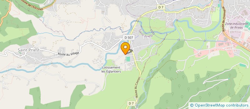 localisation de l'entreprise MONSIEUR BENJAMIN RIFFARD  SAINT-PRIEST