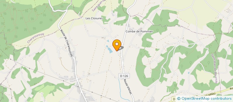 localisation de l'entreprise MONSIEUR BENJAMIN RIGAULT  SAINT-JEAN-DE-BOURNAY