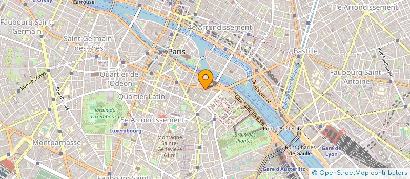 localisation de l'entreprise MONSIEUR BENJAMIN RIO  PARIS