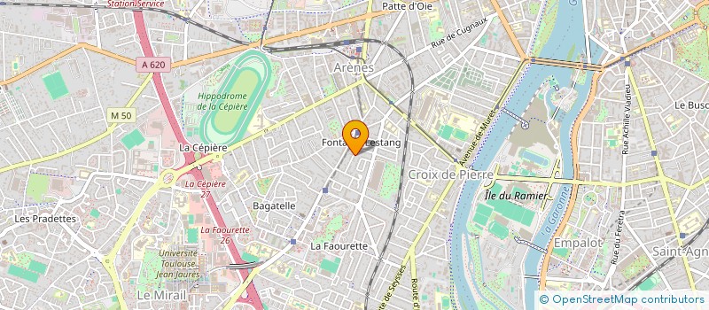 localisation de l'entreprise MONSIEUR BENJAMIN RIVALIN à TOULOUSE