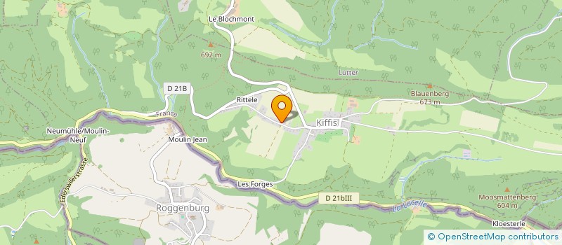 localisation de l'entreprise MONSIEUR BENJAMIN RIVELLO  KIFFIS