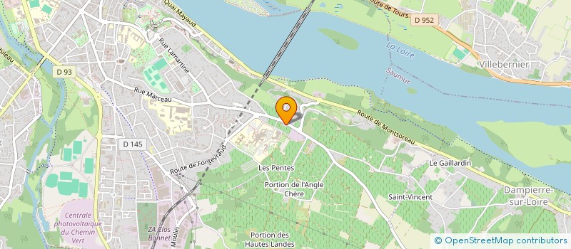 localisation de l'entreprise MONSIEUR BENJAMIN ROBERT  SOUZAY-CHAMPIGNY