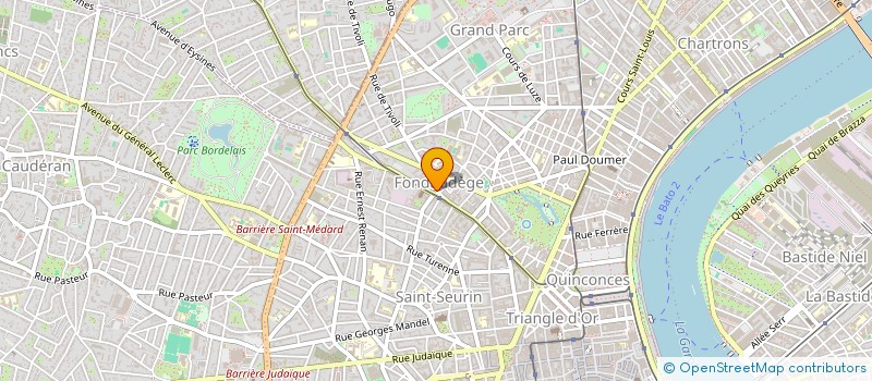 localisation de l'entreprise MONSIEUR BENJAMIN ROBERTS  BORDEAUX