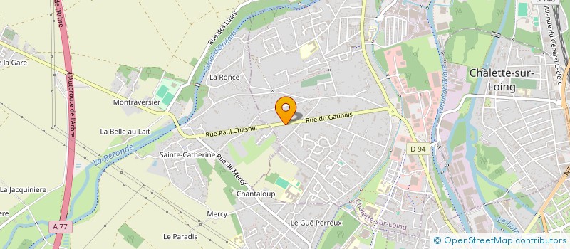 localisation de l'entreprise MONSIEUR BENJAMIN ROBET à CHALETTE-SUR-LOING