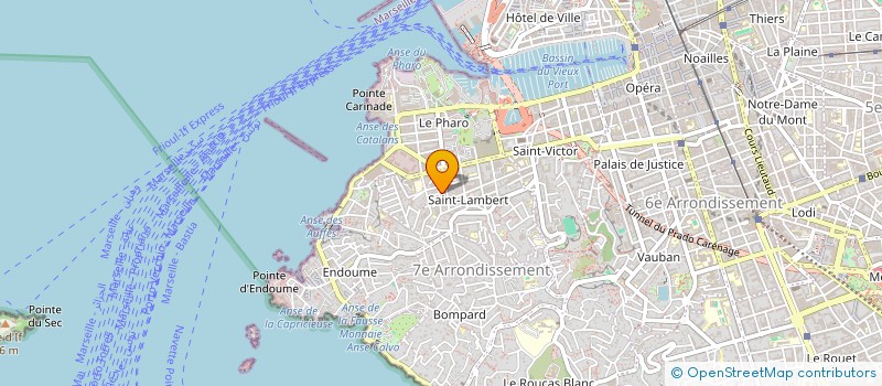 localisation de l'entreprise MONSIEUR BENJAMIN ROBILLARD à MARSEILLE