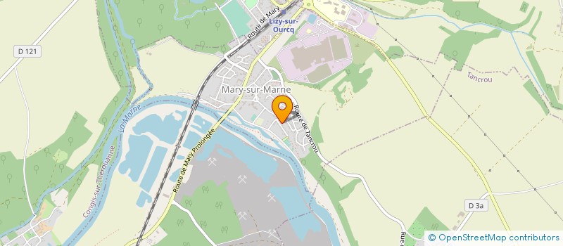 localisation de l'entreprise MONSIEUR BENJAMIN ROBINEAU à MARY-SUR-MARNE
