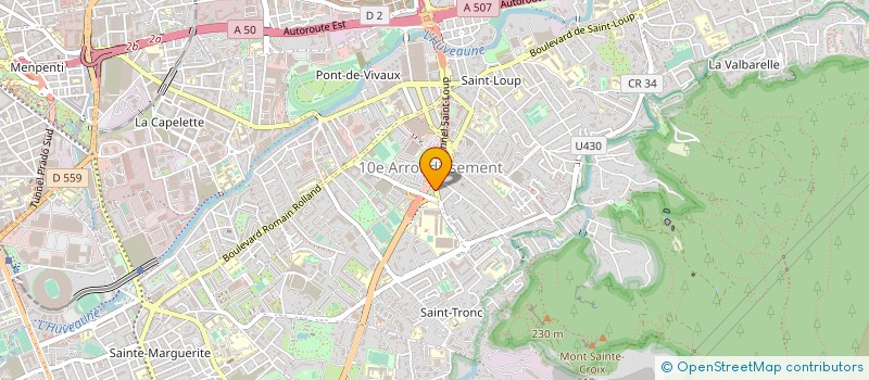 localisation de l'entreprise MONSIEUR BENJAMIN ROGER à MARSEILLE