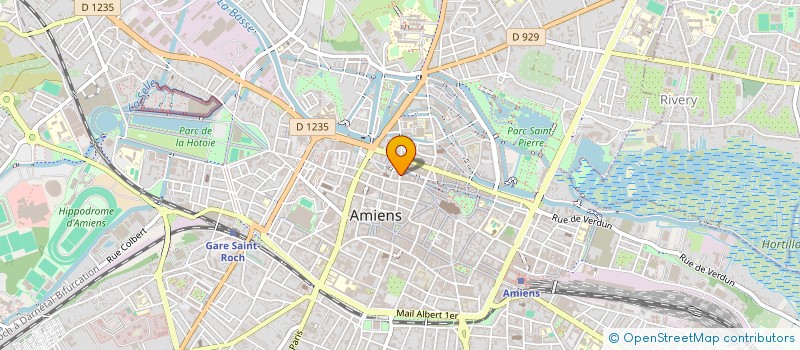 localisation de l'entreprise MONSIEUR BENJAMIN ROHART  AMIENS