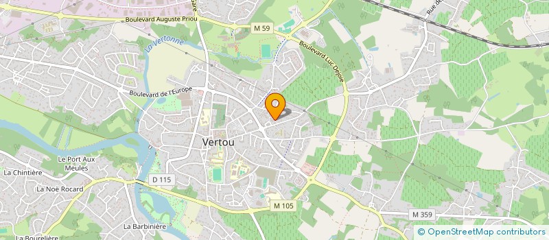 localisation de l'entreprise MONSIEUR BENJAMIN ROHRBACH à VERTOU