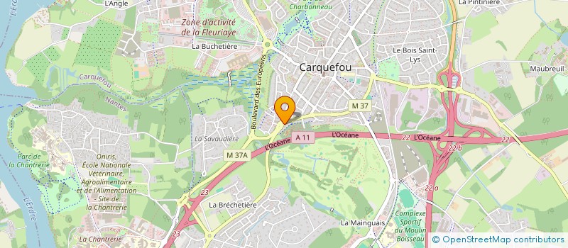 localisation de l'entreprise MONSIEUR BENJAMIN ROQUET à CARQUEFOU