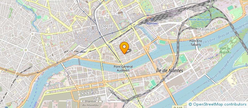 localisation de l'entreprise MONSIEUR BENJAMIN ROSE  NANTES