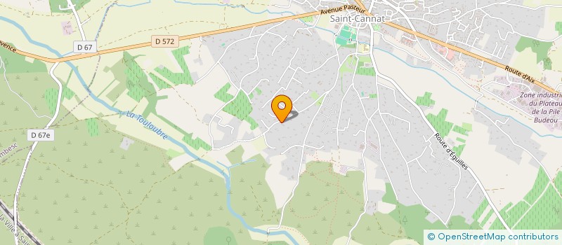 localisation de l'entreprise MONSIEUR BENJAMIN ROSELLO à SAINT-CANNAT