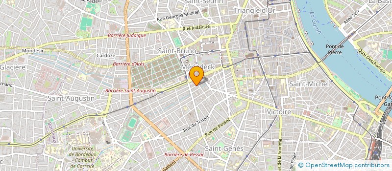 localisation de l'entreprise MONSIEUR BENJAMIN ROSET  BORDEAUX