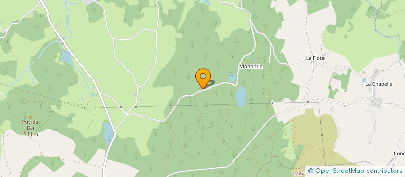 localisation de l'entreprise MONSIEUR BENJAMIN ROUGERIE à CHATEAU-CHERVIX