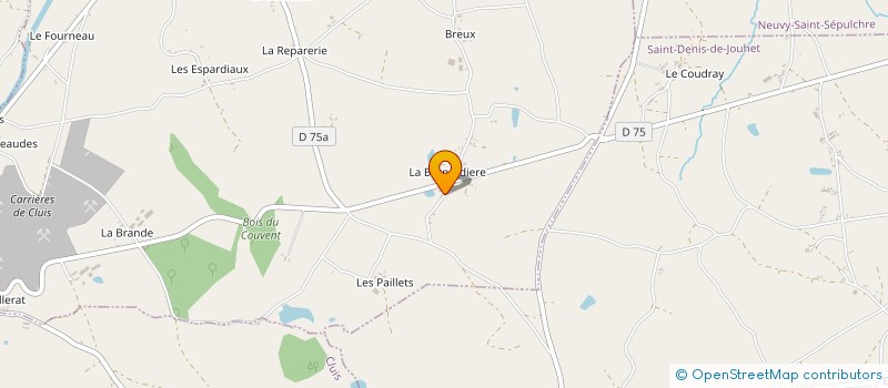 localisation de l'entreprise MONSIEUR BENJAMIN ROUTET à MOUHERS