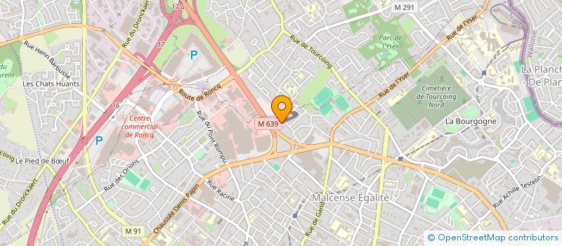 localisation de l'entreprise MONSIEUR BENJAMIN ROUX à TOURCOING