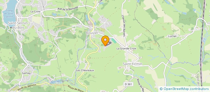 localisation de l'entreprise MONSIEUR BENJAMIN ROVITHIS  SAINT-FIRMIN