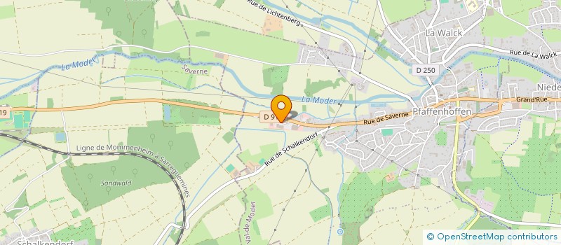 localisation de l'entreprise MONSIEUR BENJAMIN RUHF  GUNDERSHOFFEN