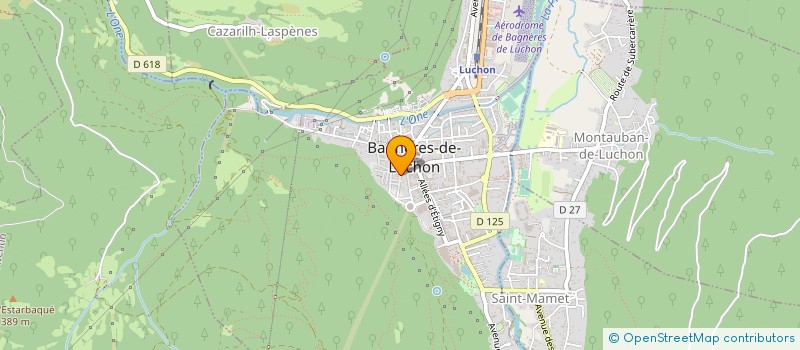 localisation de l'entreprise MONSIEUR BENJAMIN RYLE à BAGNERES-DE-LUCHON