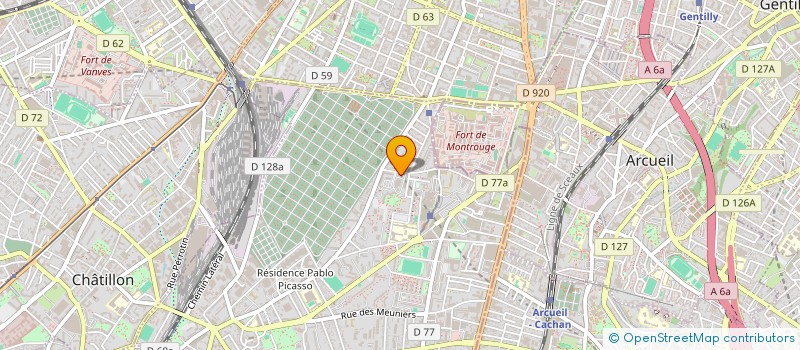 localisation de l'entreprise MONSIEUR BENJAMIN SAADA à BAGNEUX