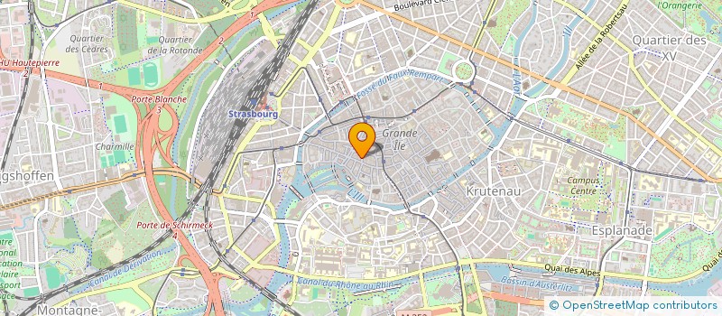 localisation de l'entreprise MONSIEUR BENJAMIN SAADALLAH à STRASBOURG