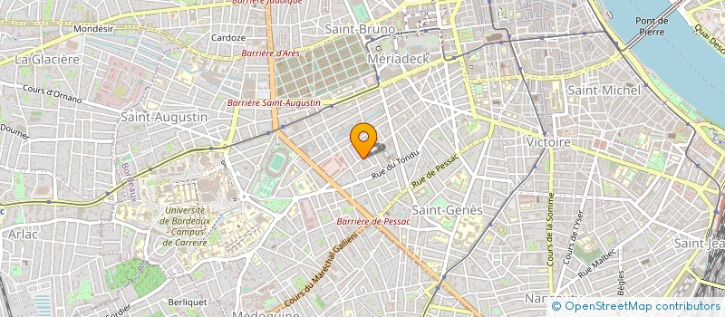 localisation de l'entreprise MONSIEUR BENJAMIN SABATEY à BORDEAUX
