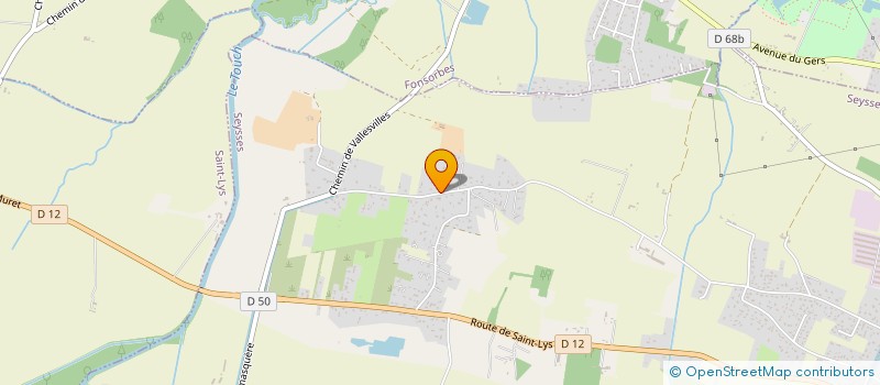 localisation de l'entreprise MONSIEUR BENJAMIN SANCHEZ  SEYSSES