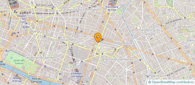 localisation de l'entreprise MONSIEUR BENJAMIN SANDRAS à PARIS