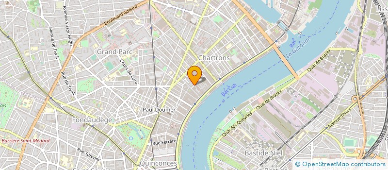 localisation de l'entreprise MONSIEUR BENJAMIN SANSON  BORDEAUX