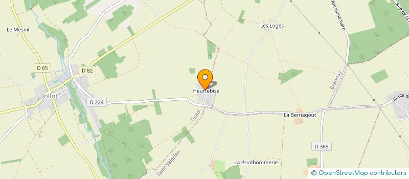 localisation de l'entreprise MONSIEUR BENJAMIN SASSIER  DOLLOT