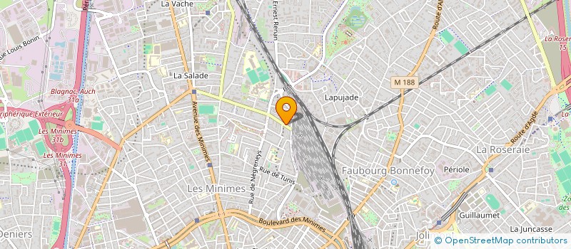 localisation de l'entreprise MONSIEUR BENJAMIN SAURA à TOULOUSE