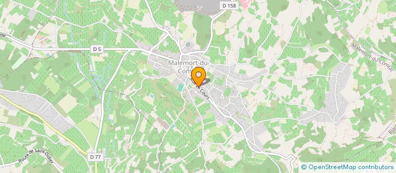 localisation de l'entreprise MONSIEUR BENJAMIN SAUREL  MALEMORT-DU-COMTAT