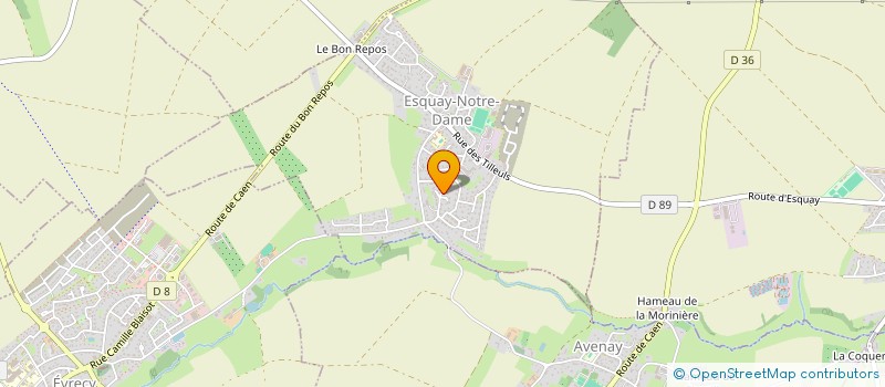 localisation de l'entreprise MONSIEUR BENJAMIN SAVARY  AMAYE-SUR-ORNE