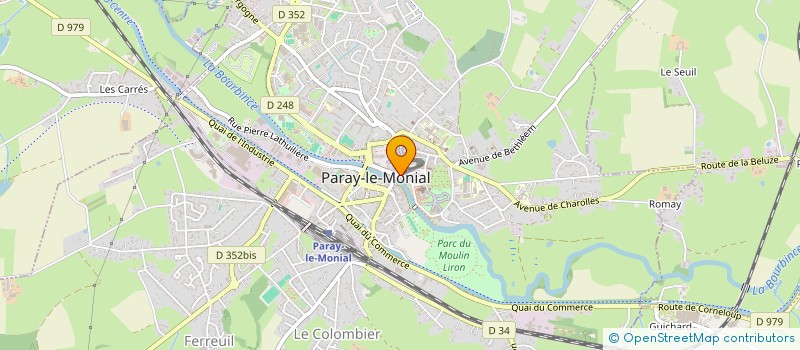 localisation de l'entreprise MONSIEUR BENJAMIN SCANZI à PARAY-LE-MONIAL