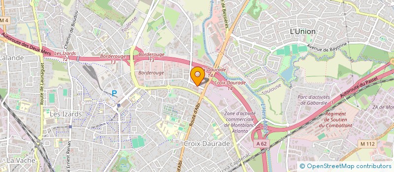 localisation de l'entreprise MONSIEUR BENJAMIN SCHAUSS  TOULOUSE