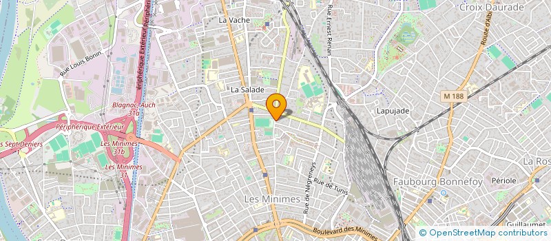 localisation de l'entreprise MONSIEUR BENJAMIN SCHMITT à TOULOUSE