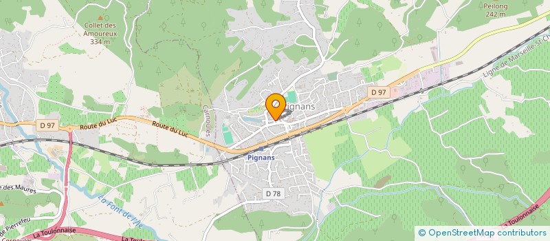 localisation de l'entreprise MONSIEUR BENJAMIN SCHNEIDER  PIGNANS