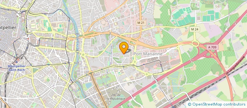 localisation de l'entreprise MONSIEUR BENJAMIN SCHREIBER à MONTPELLIER